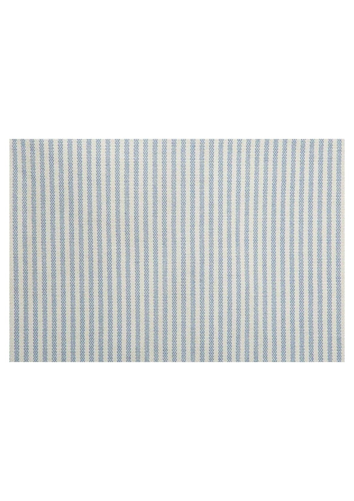 Isabelle Console Table - Light Blue Stripe