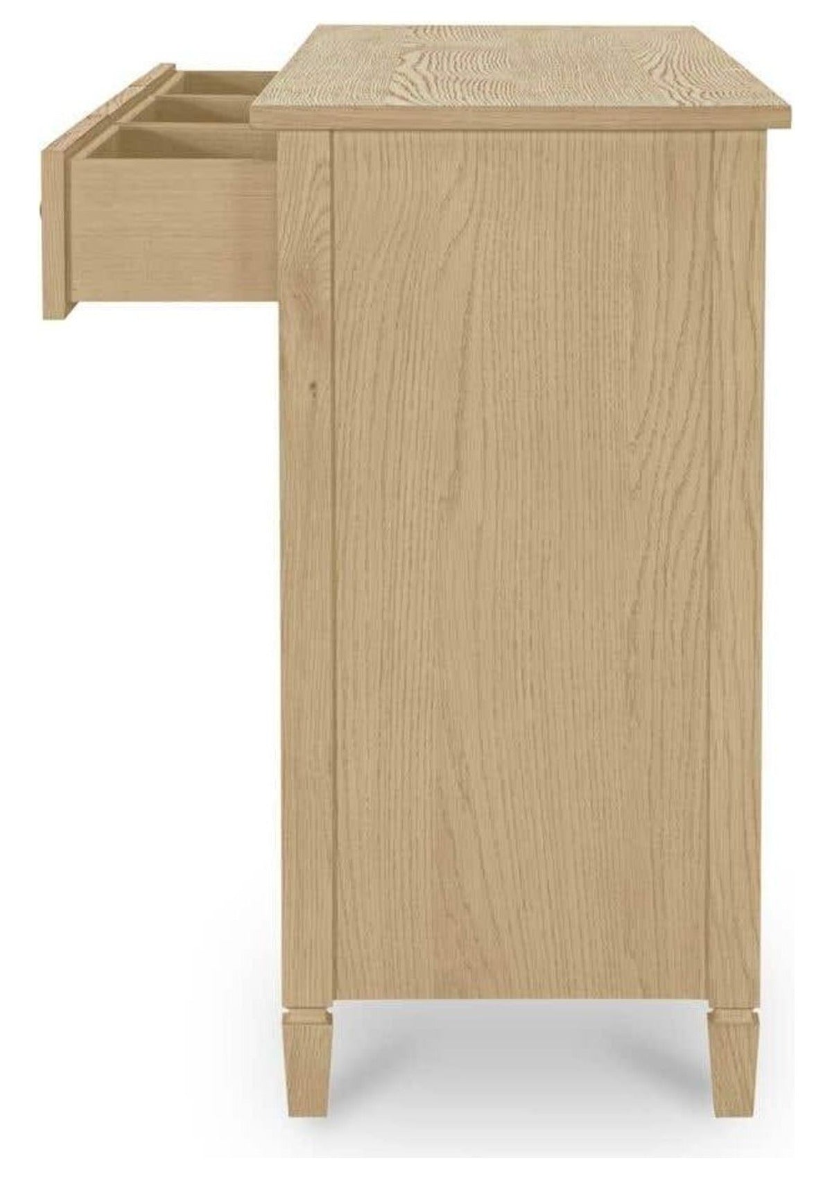 Isabelle Console Table - Light Blue Stripe