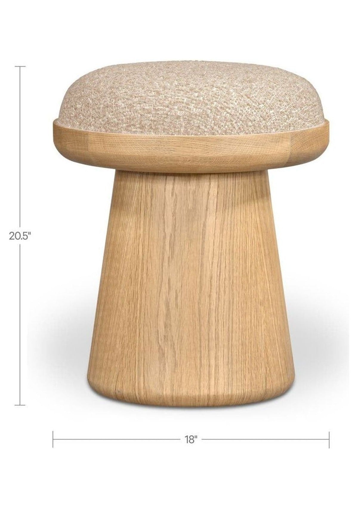 Nadia Swivel Accent Stool