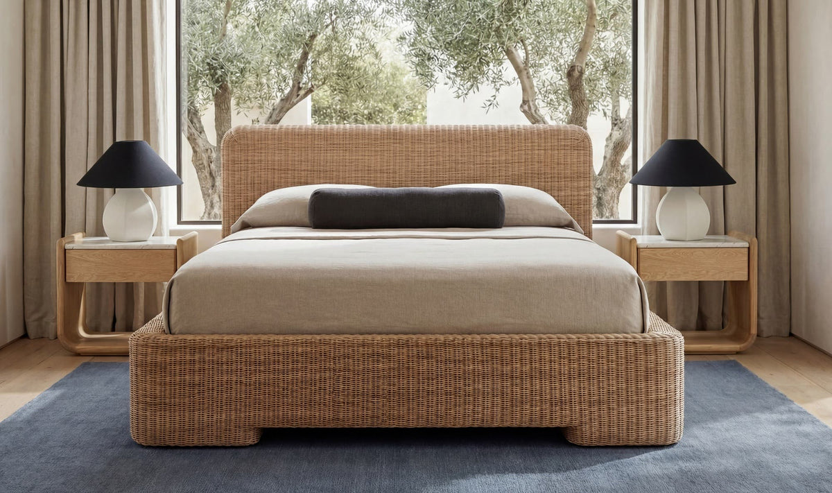 Claudia Bed King - Natural