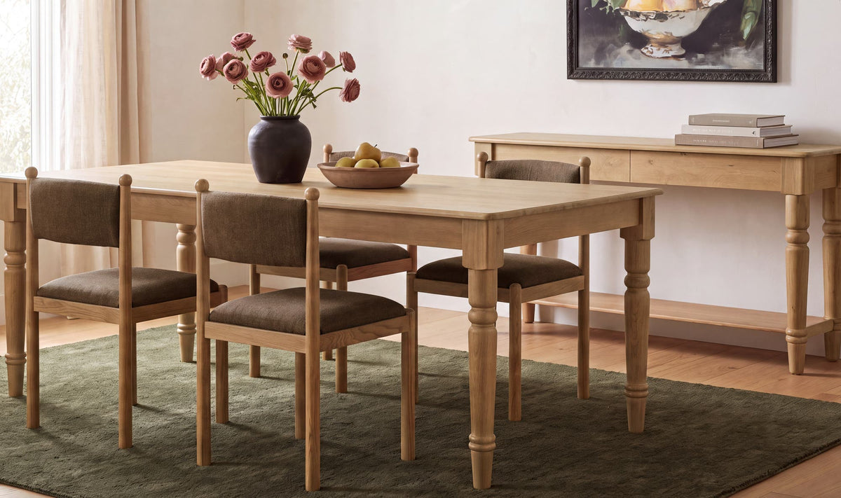 Villetta Dining Chair - Set of Two - Warm Brown