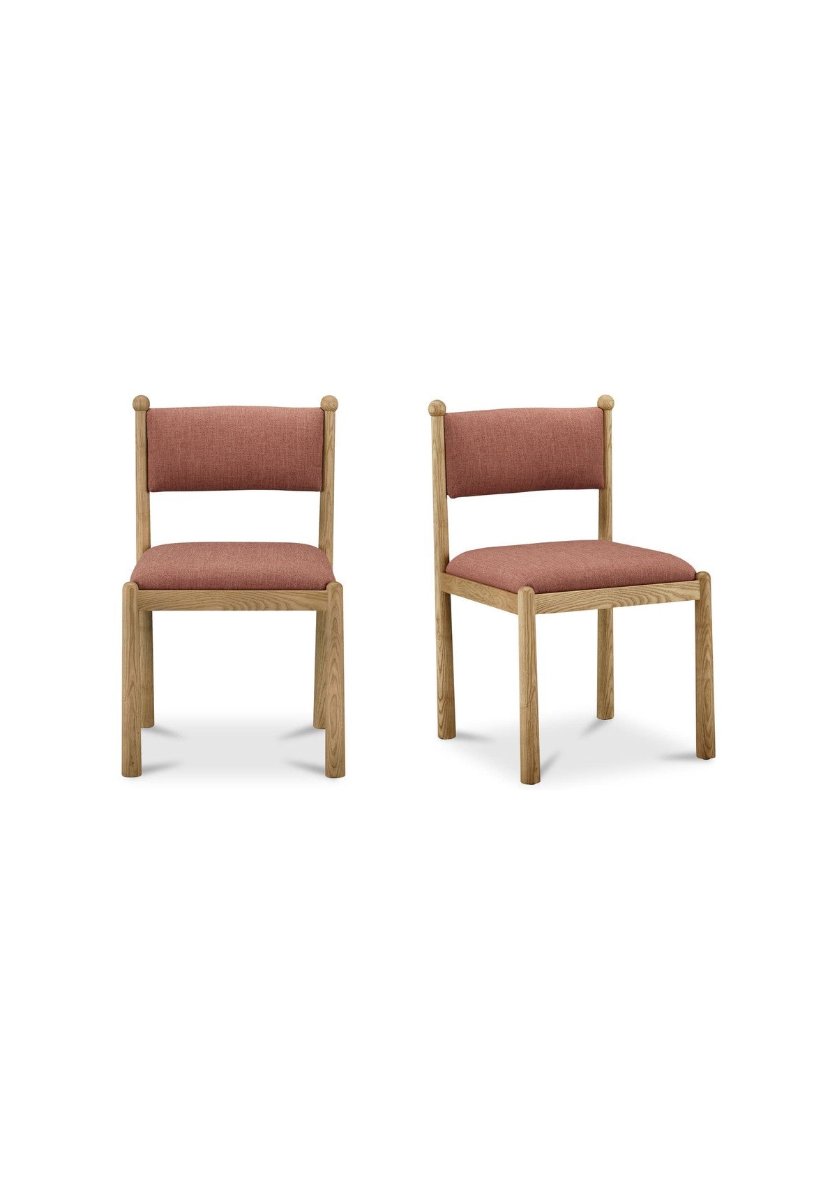 Villetta Dining Chair - Set of Two - Deep Pink