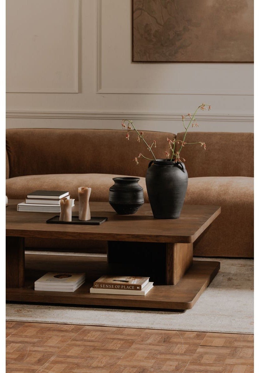 Casey Large Coffee Table - Dark Brown
