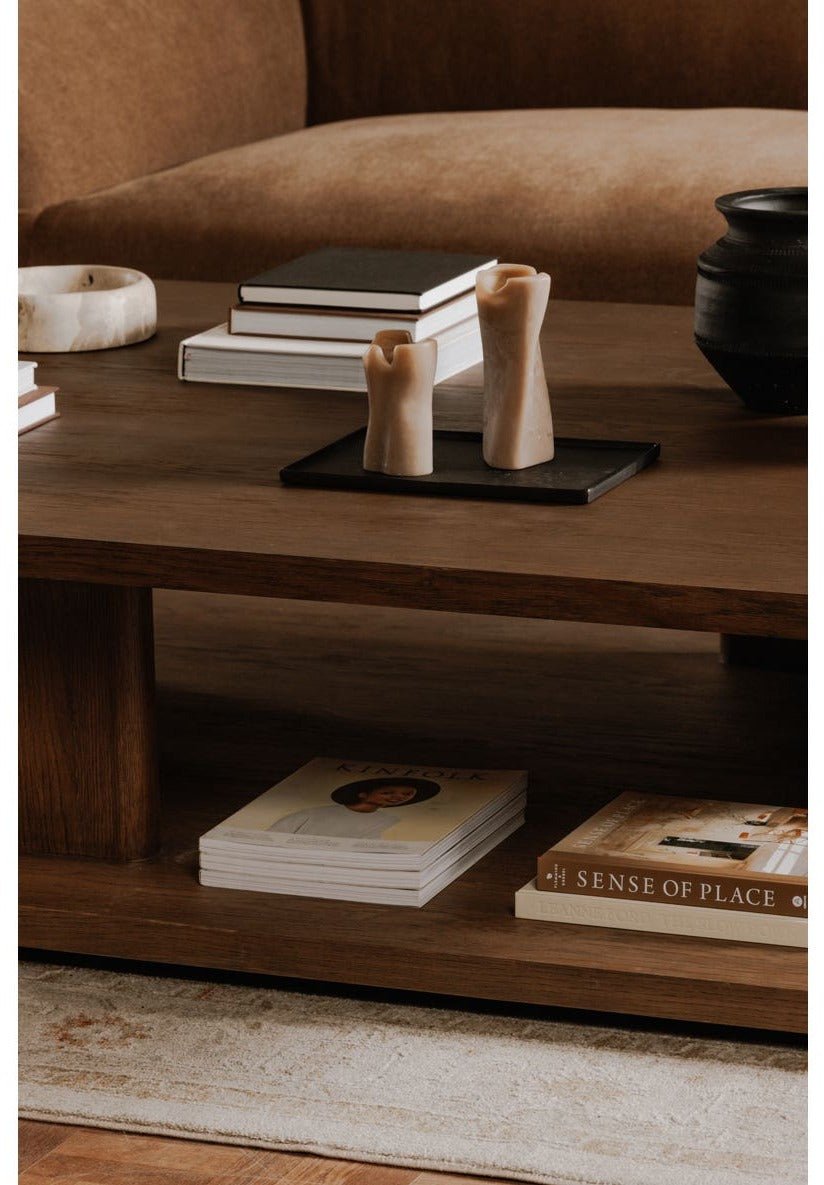 Casey Large Coffee Table - Dark Brown