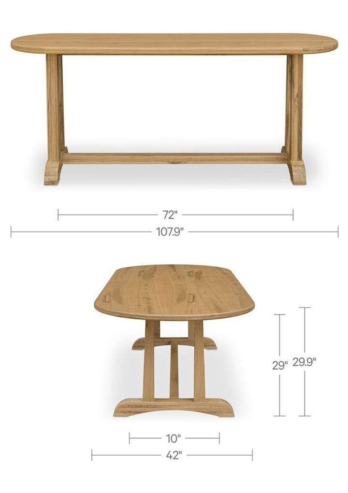 Brighton Dining Table Large