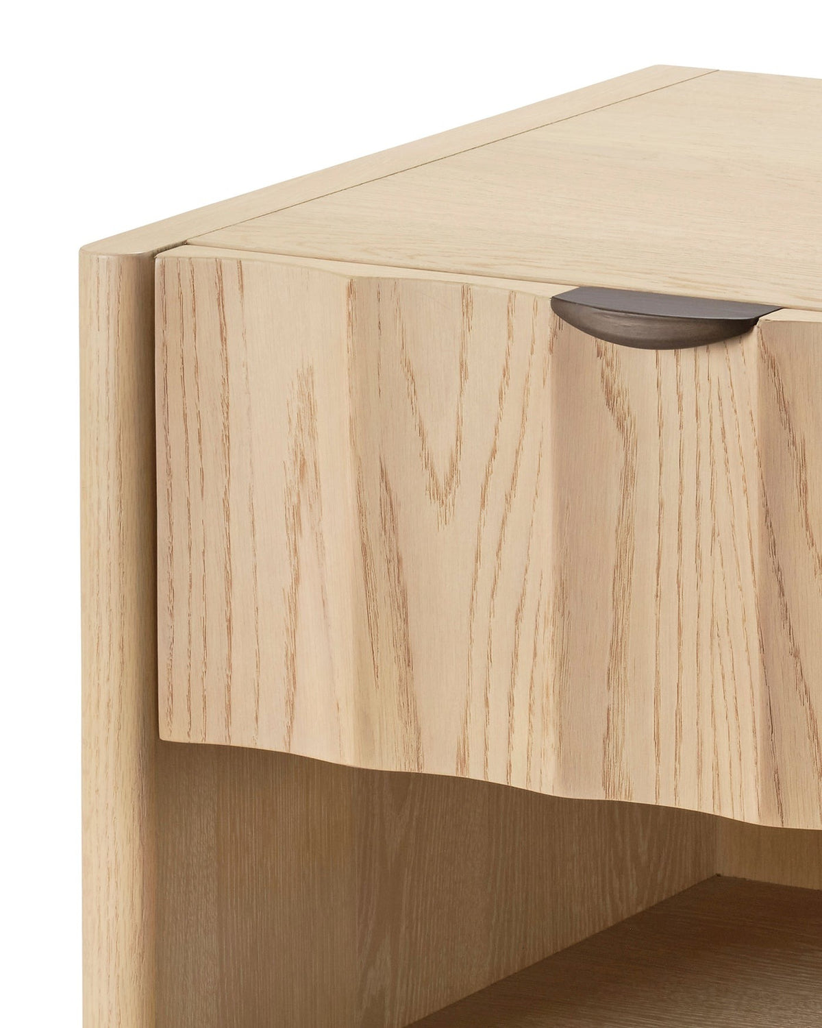 Finley Small Fluted Nightstand in Natural