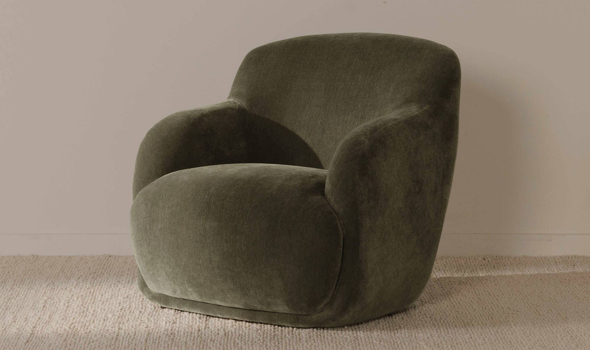 Stevie Lounge Chair - Cedar Green