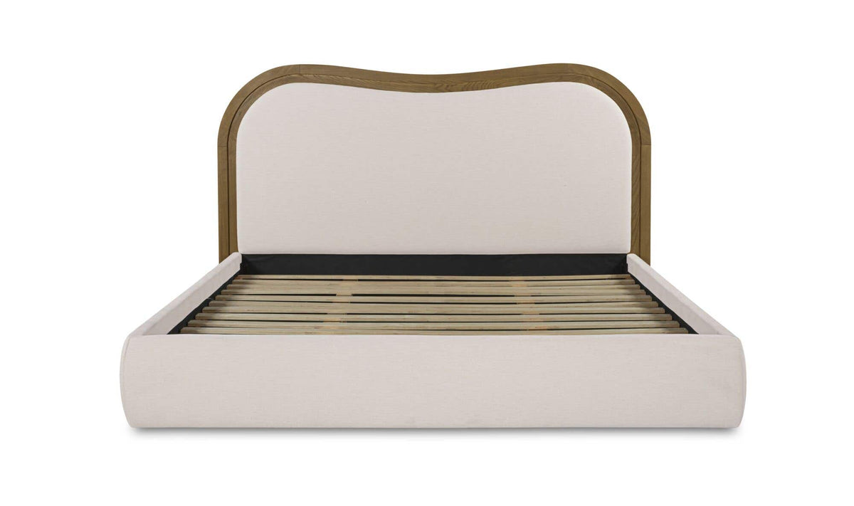 Camilla King Bed - Oat