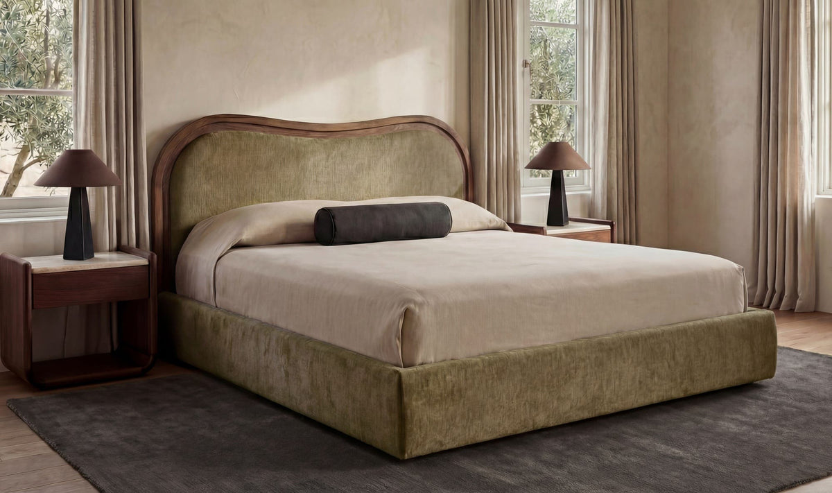 Camilla King Bed - Green