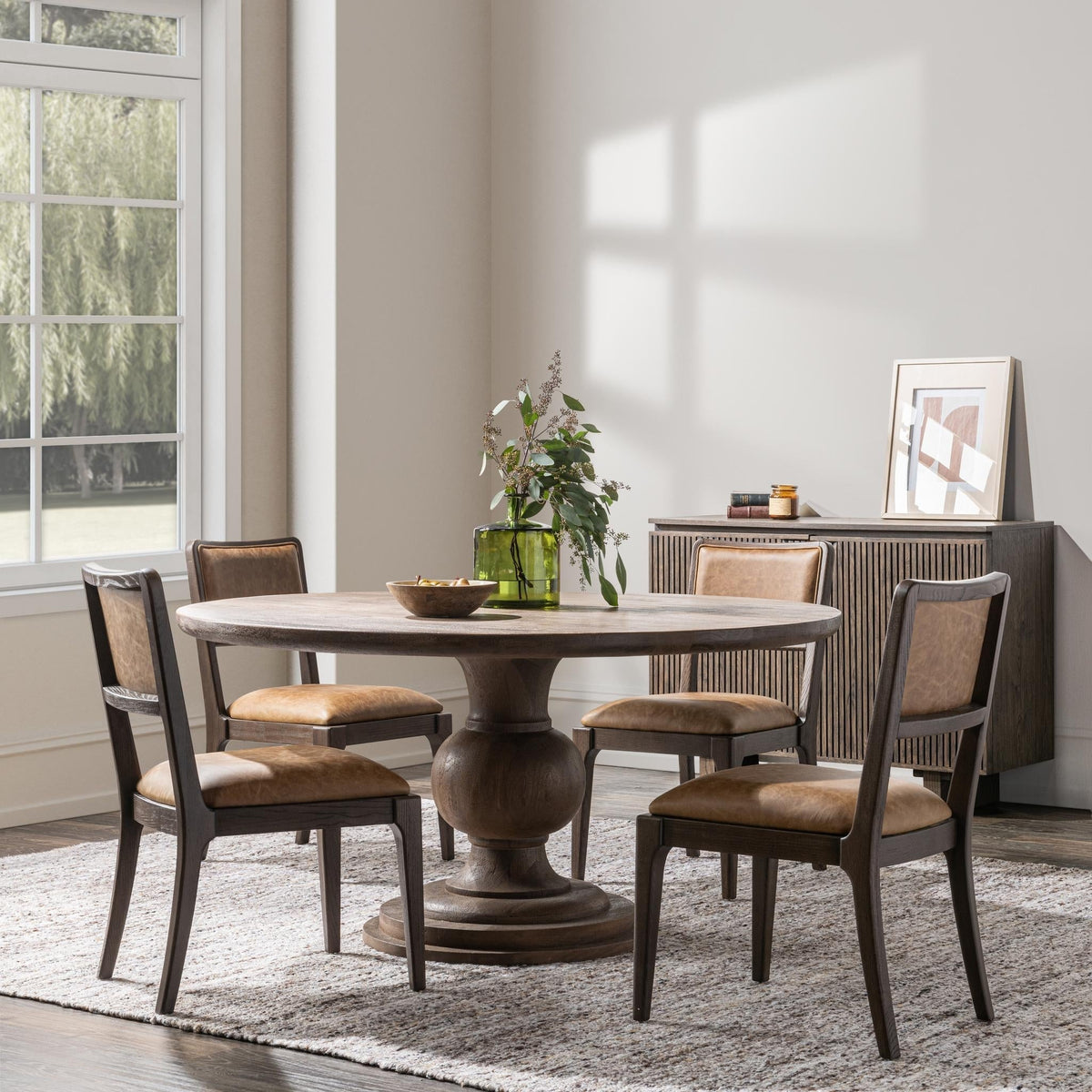 Hera Round Dining Table - 60"