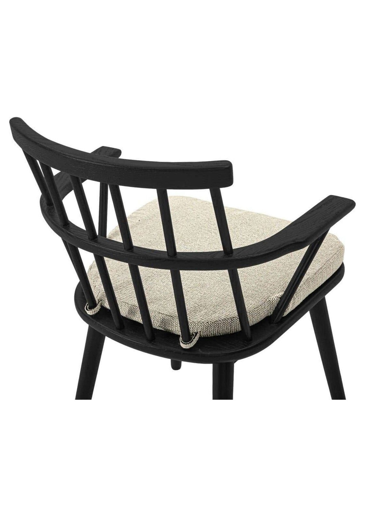Keaton Dining Chair - Set of Two - Black