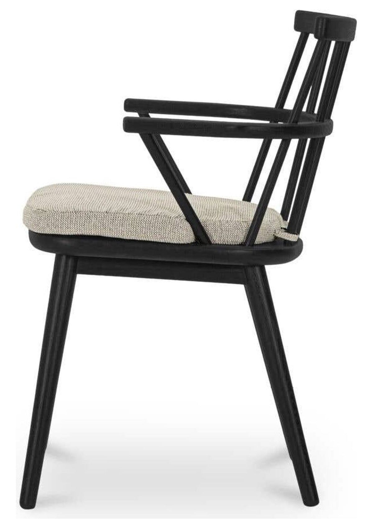 Keaton Dining Chair - Set of Two - Black