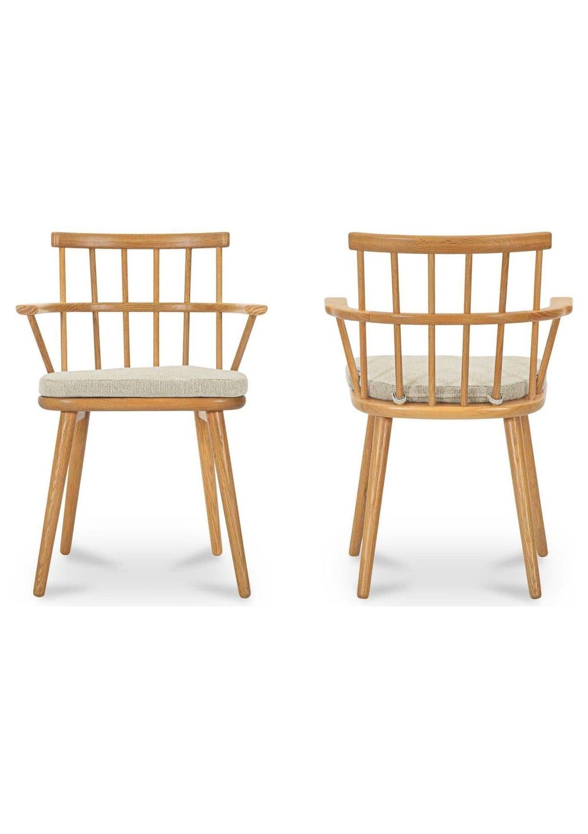 Keaton Dining Chair - Set of Two - Natural