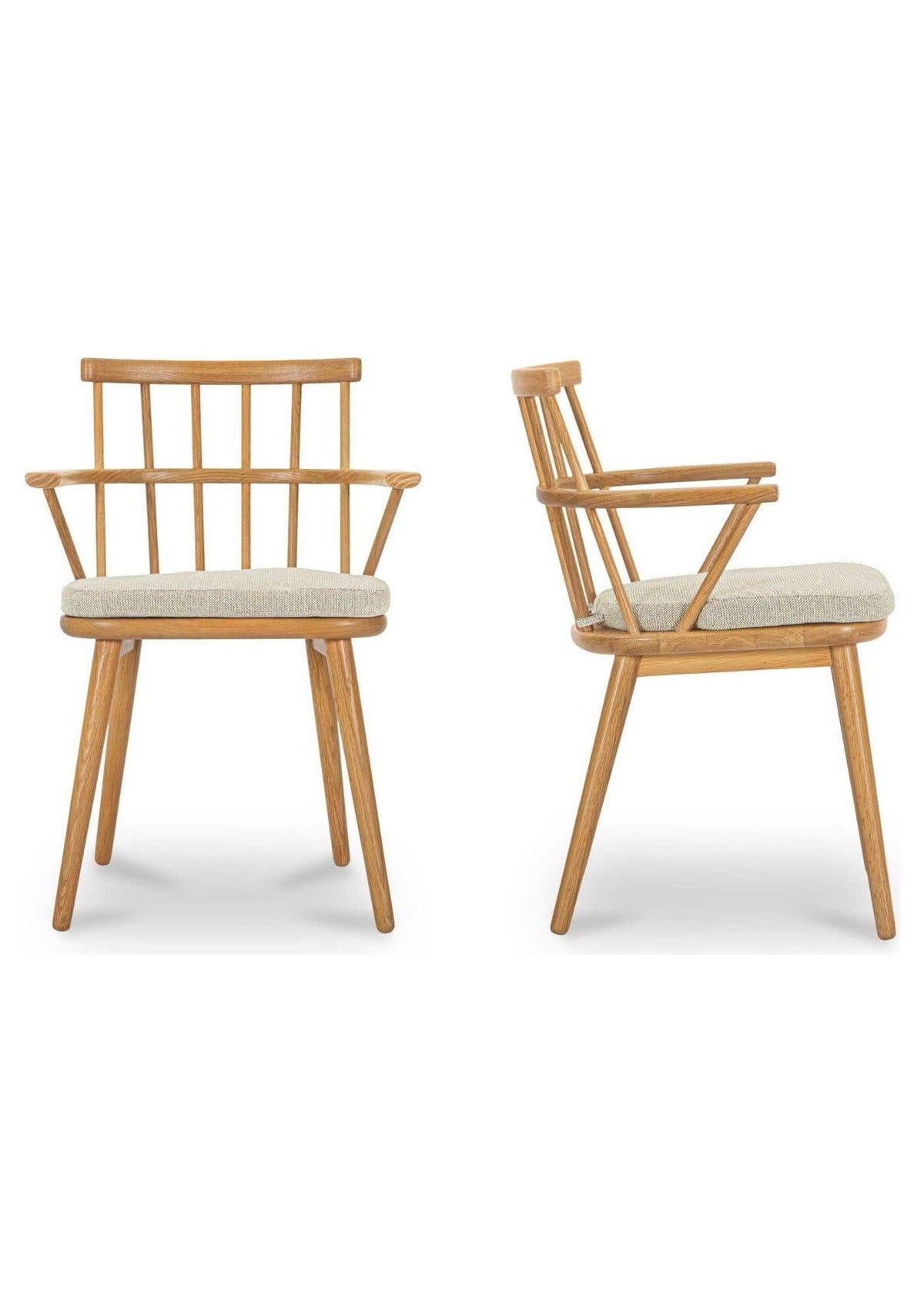 Keaton Dining Chair - Set of Two - Natural