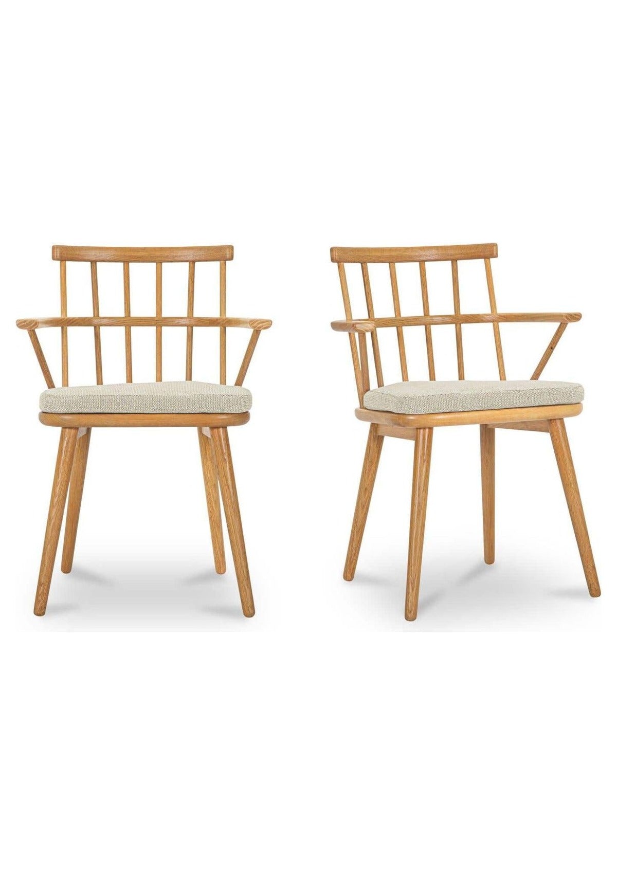Keaton Dining Chair - Set of Two - Natural