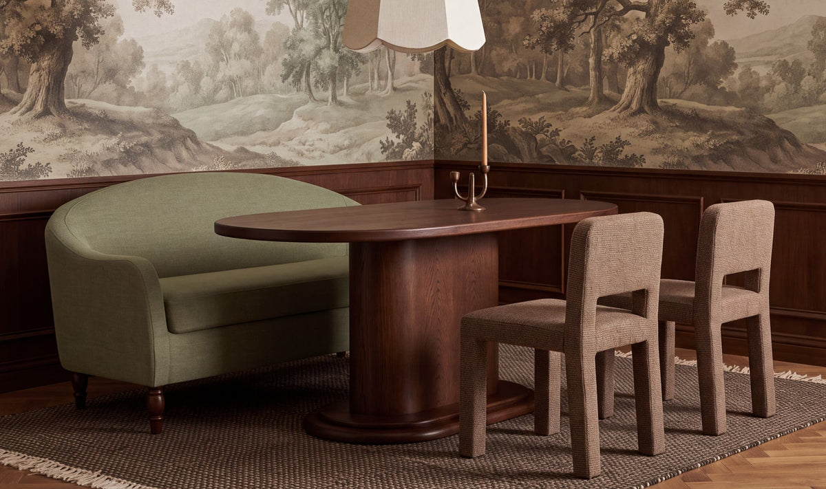 Roma Dining Table - Dark Brown