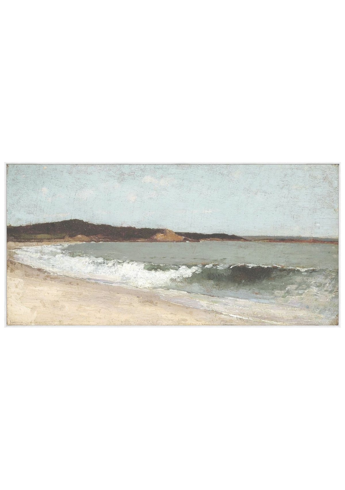 Homer – Eagle Head C. 1869 – Framed Canvas