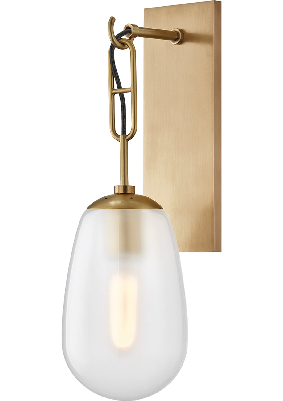 Bruckner Wall Sconce in Polished Nickel