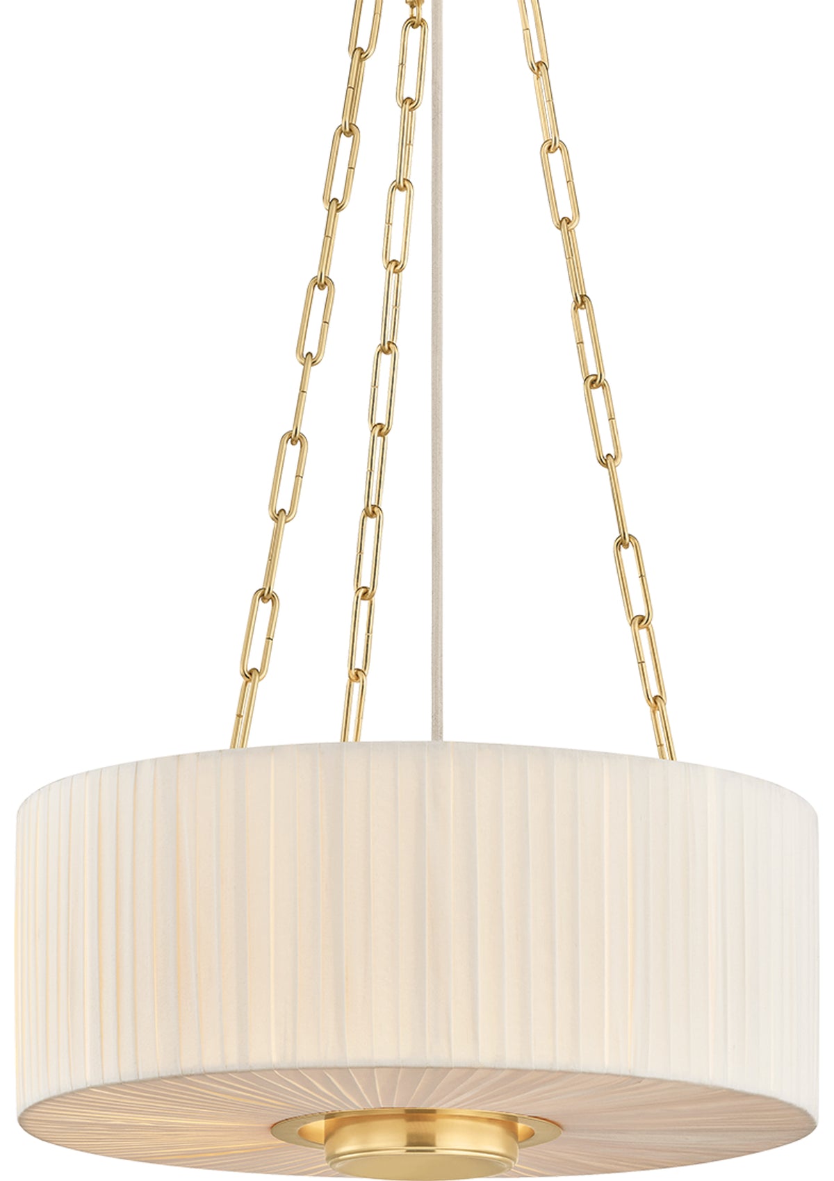 Camby Pendant in Aged Brass