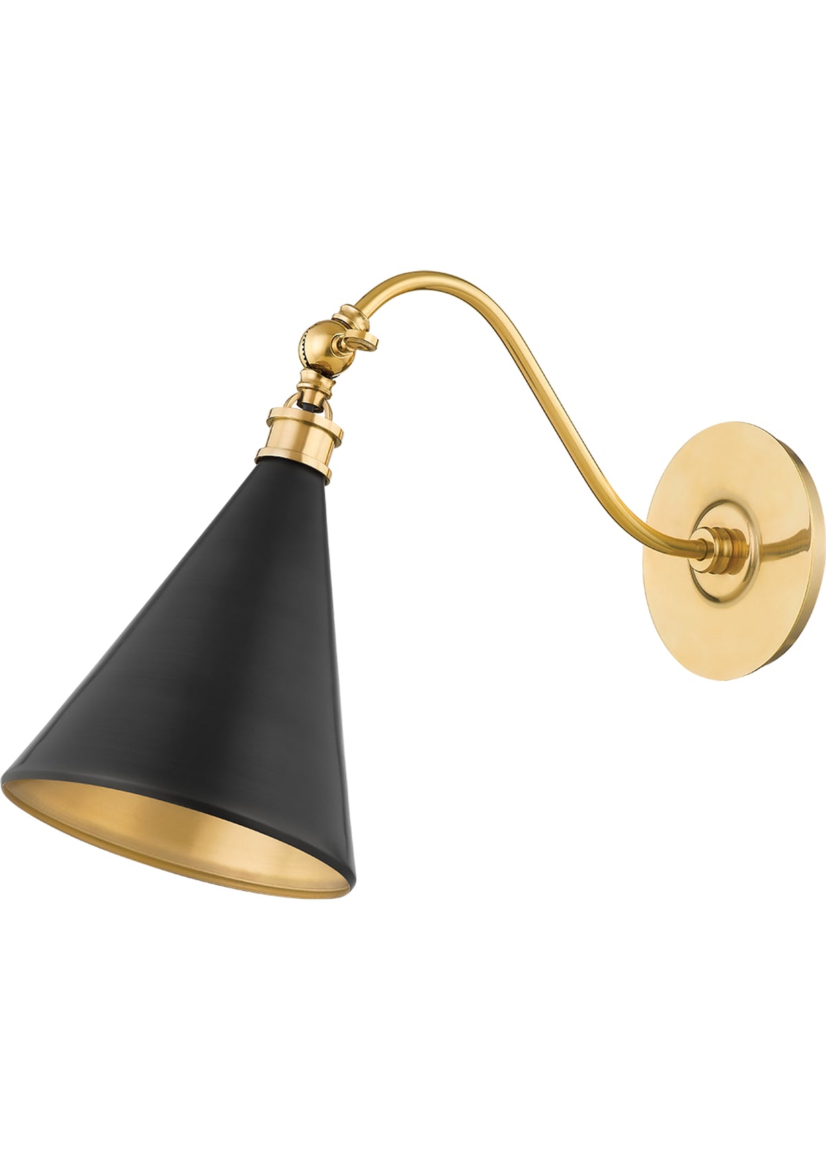 Osterley Wall Sconce in Aged Brass/Distressed Bronze