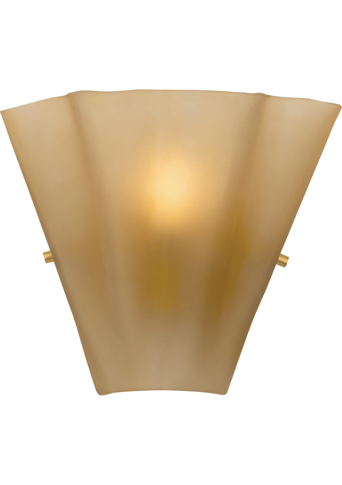 Queens Wall Sconce in Aged Brass