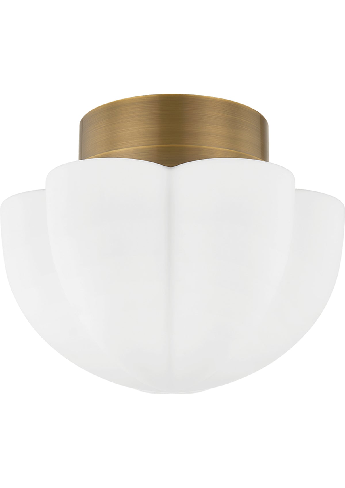 Seabrook Flush Mount – 15" W in Historic Bronze