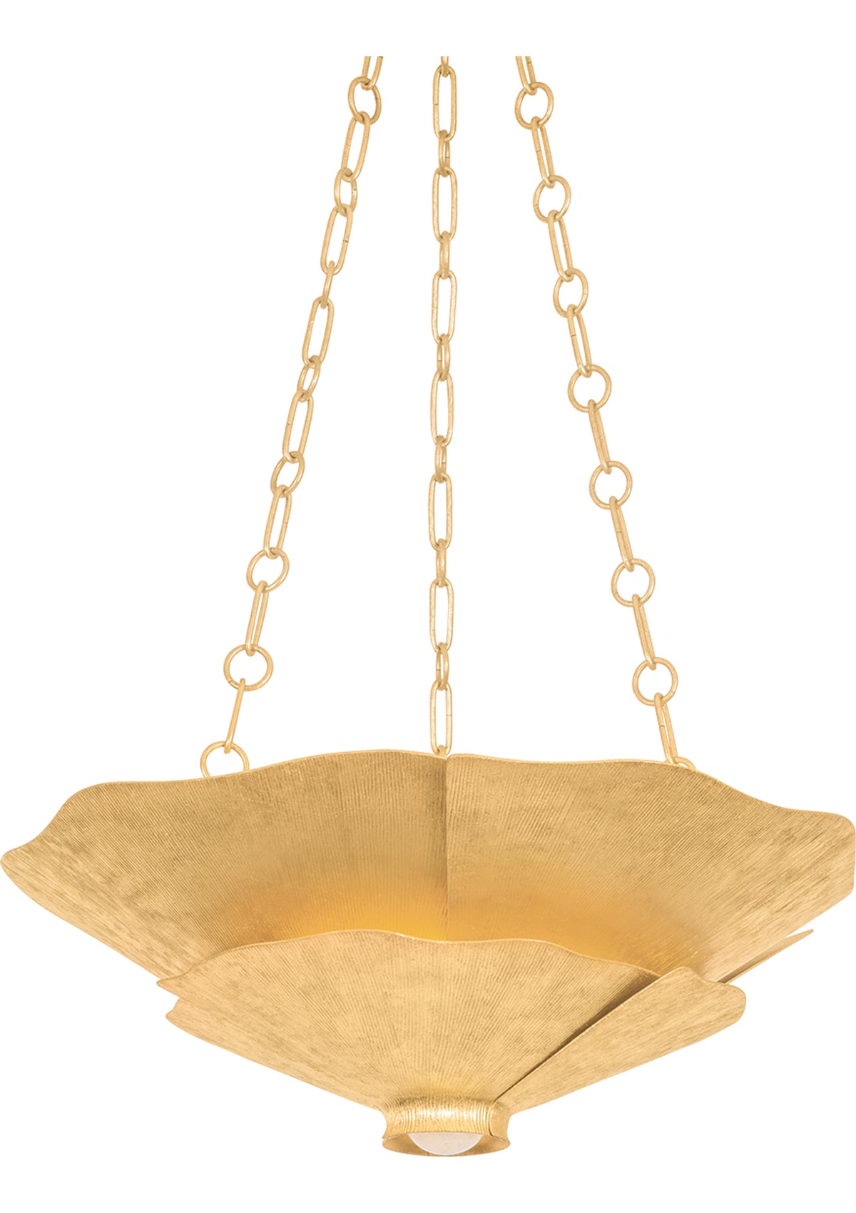 Spring Valley Pendant in Vintage Gold Leaf