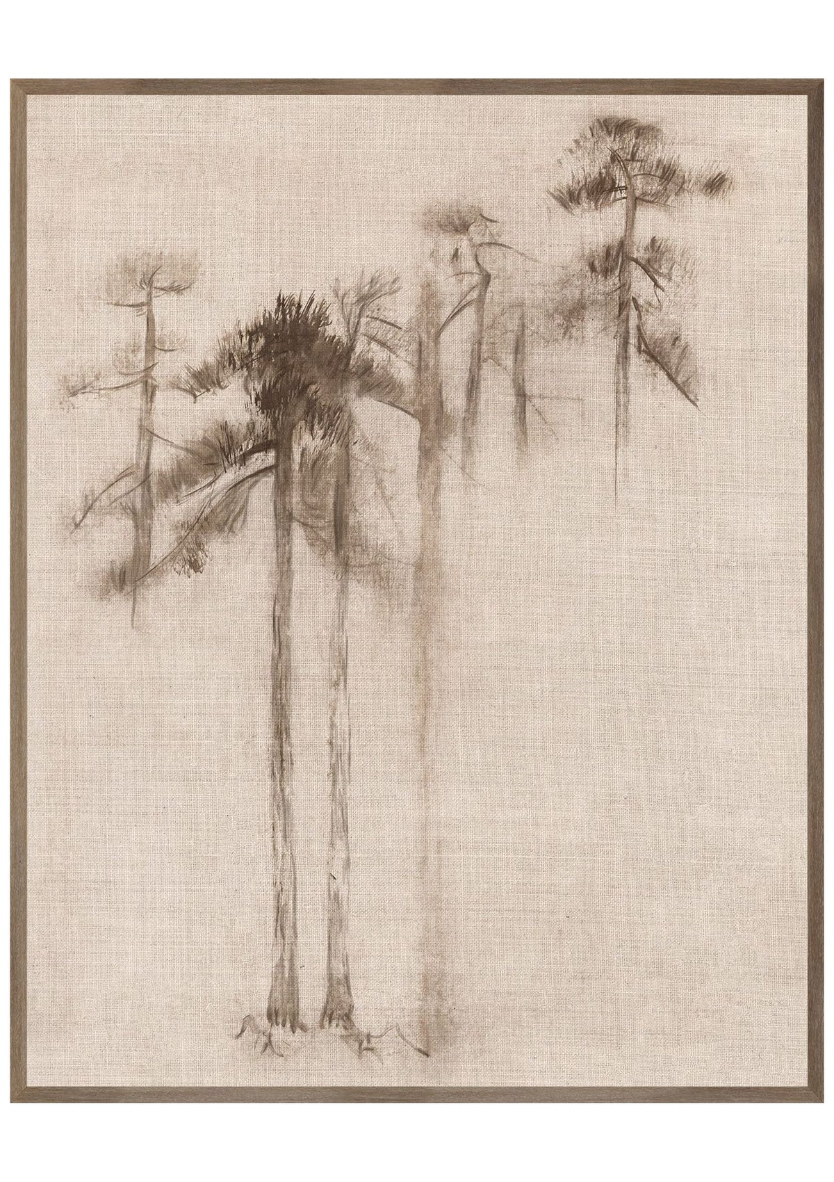 Ink Wash Pines II – Large