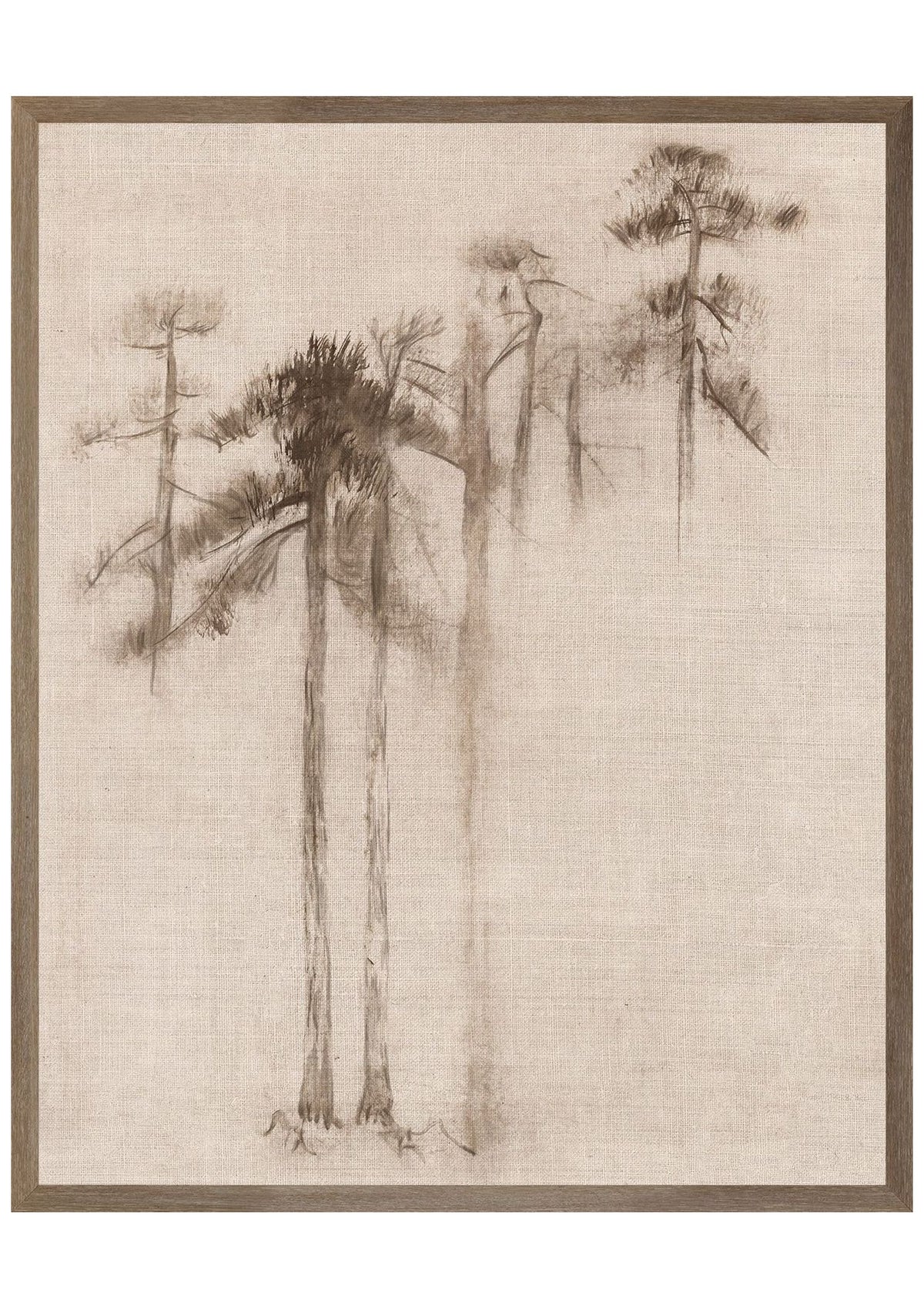 Ink Wash Pines II – Small