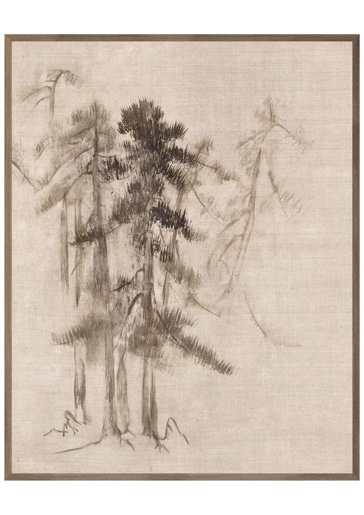 Ink Wash Pines III – Large