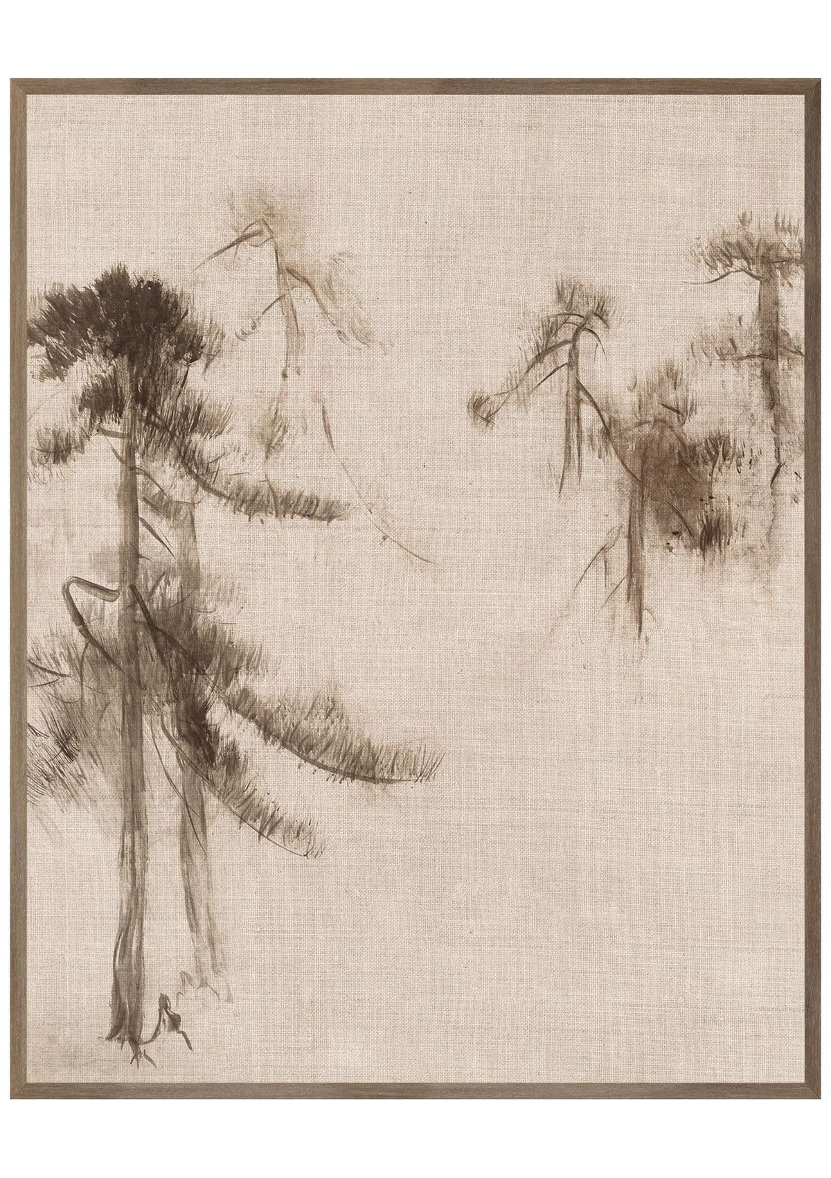 Ink Wash Pines IV – Large