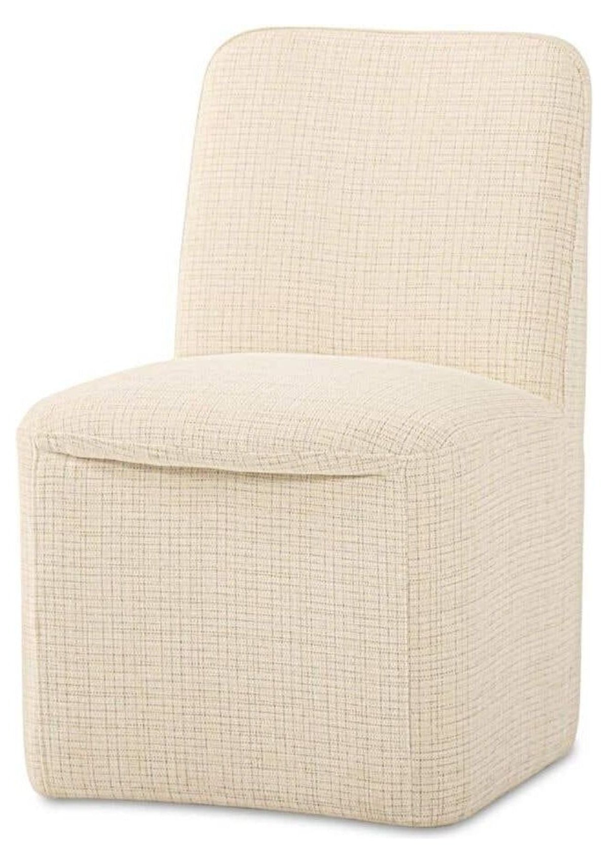 Bent Rolling Dining Chair - Set of Two - Oat