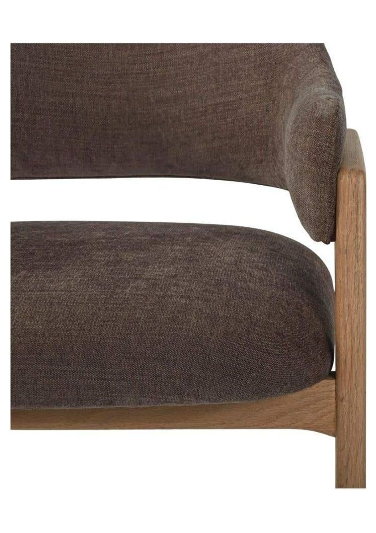 Halden Dining Chair - Cool Brown