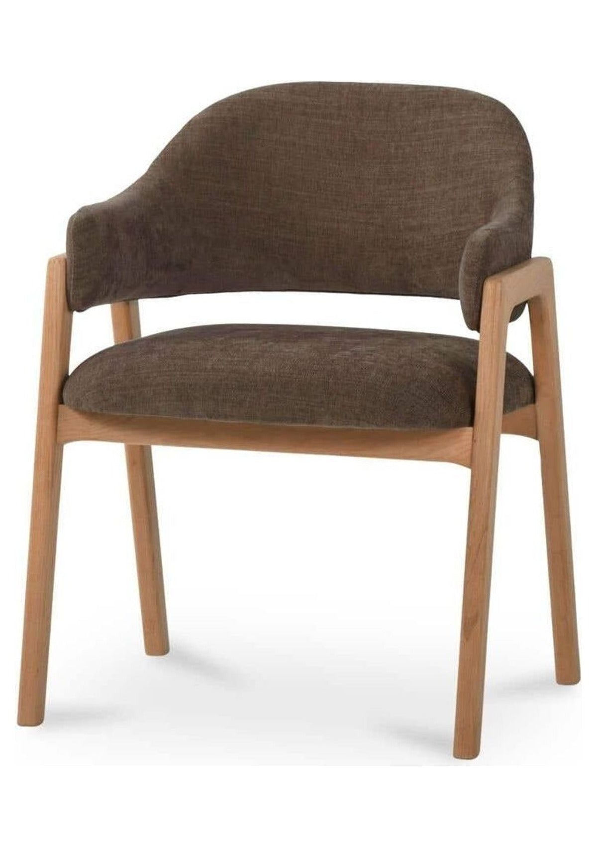 Halden Dining Chair - Cool Brown