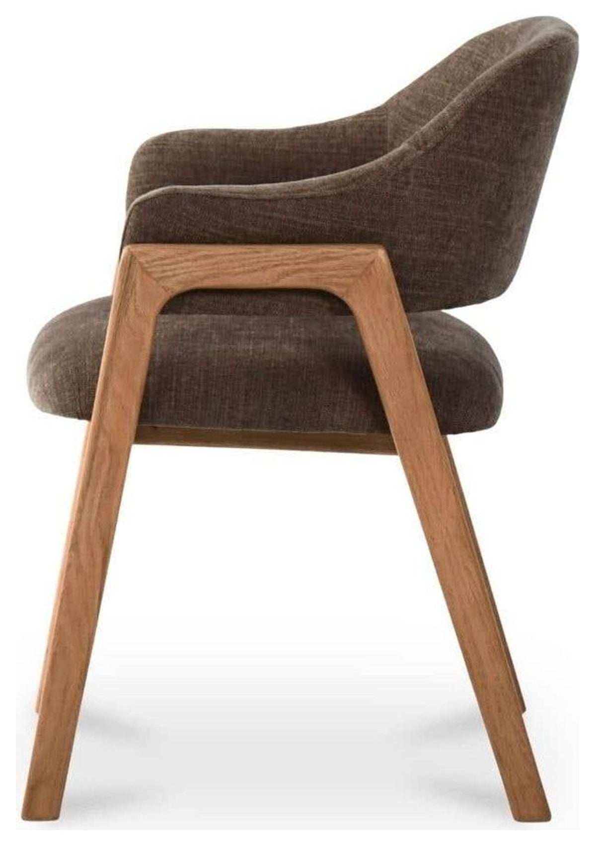 Halden Dining Chair - Cool Brown