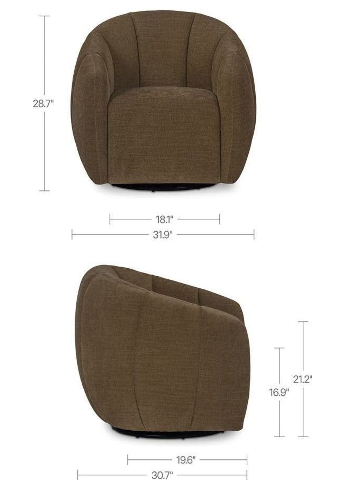 Mindy Swivel Chair