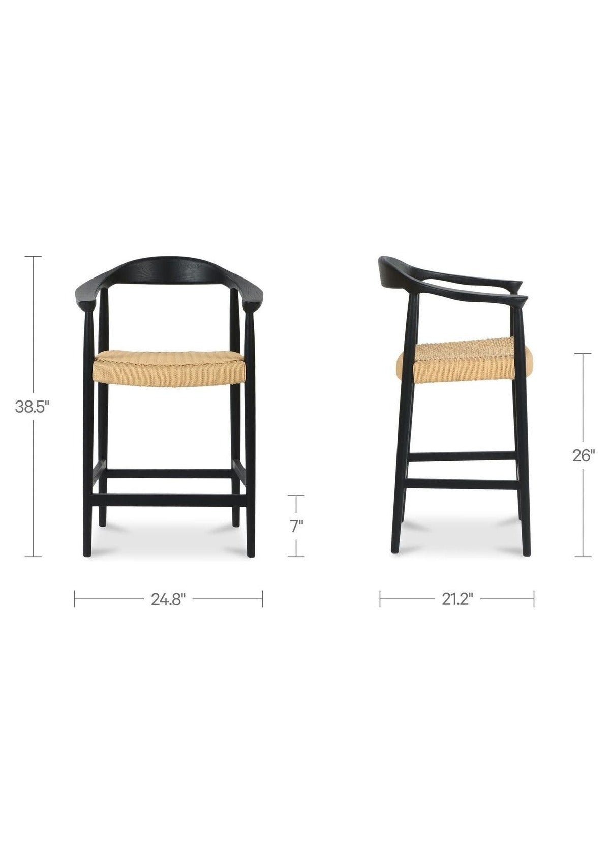 Wynn Counter Stool - Black