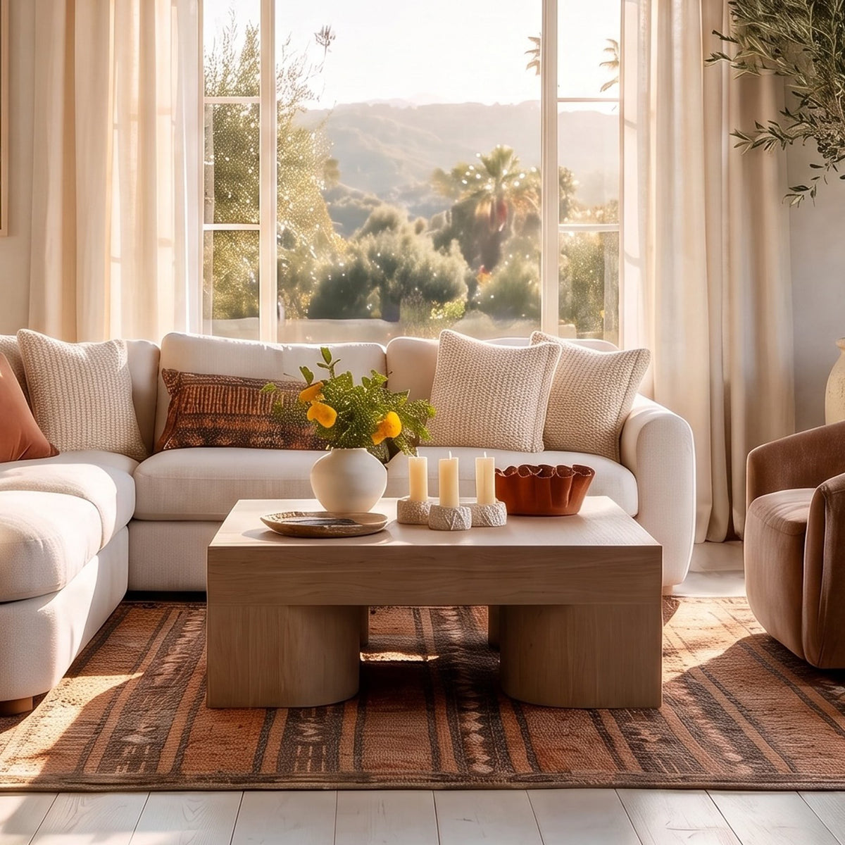 Juna Coffee Table - Light Natural