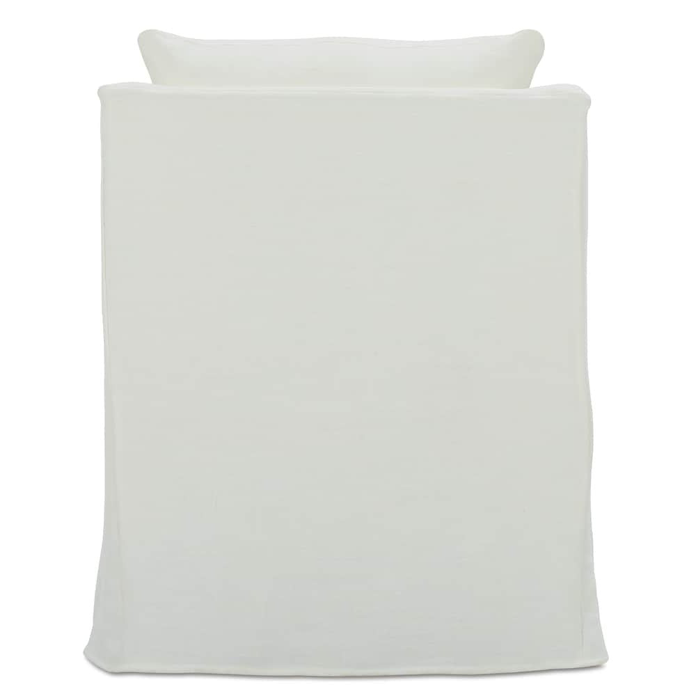 Kara Slipcovered Swivel Chair