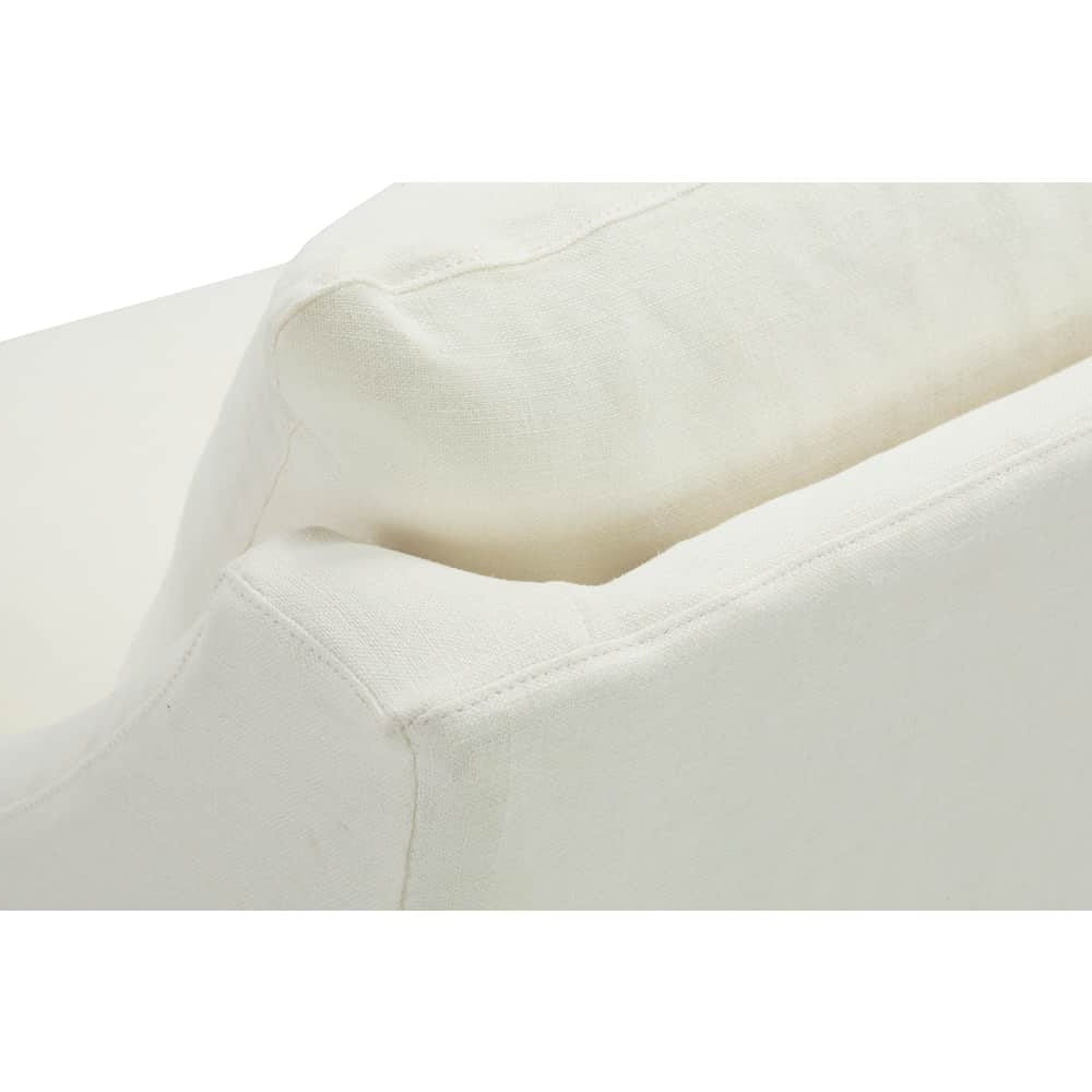 Kara Slipcovered Swivel Chair