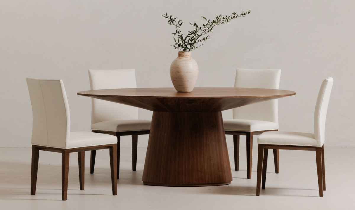Otago Oval Dining Table Brown - Walnut