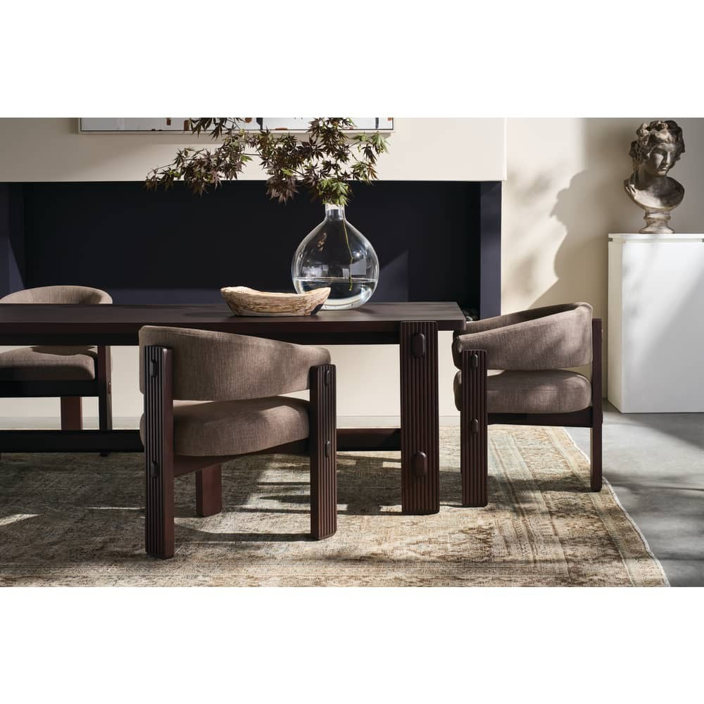 Kindred Rectangle Dining Table - Mahogany Top