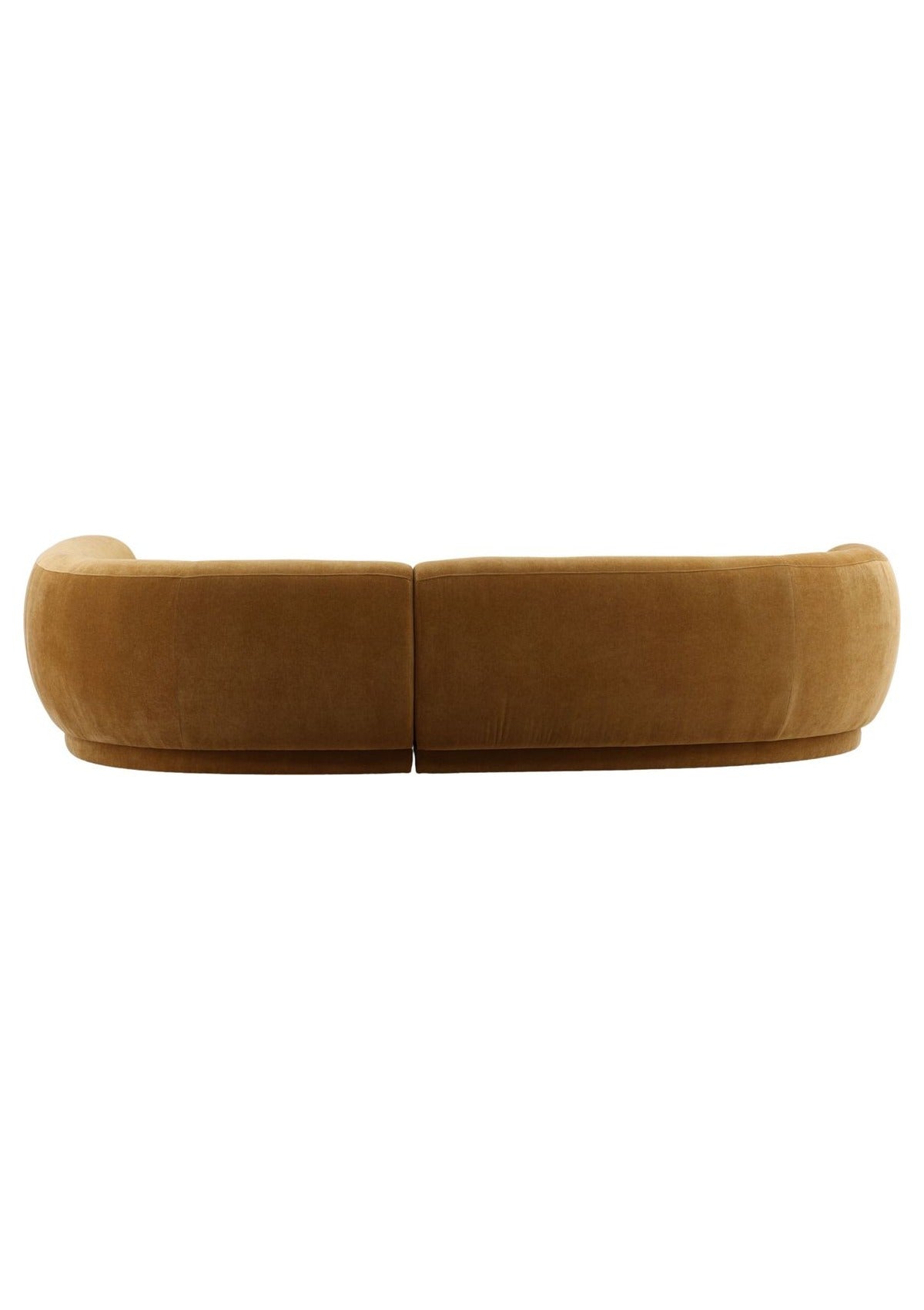 Lake Chaise Sectional - Ochre / Right Facing Chaise