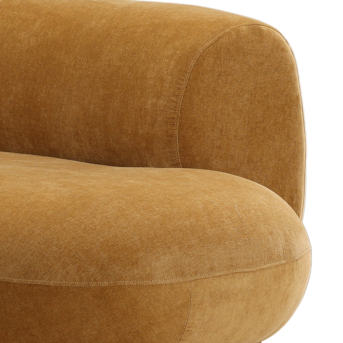 Lake Chaise Sectional - Ochre / Right Facing Chaise