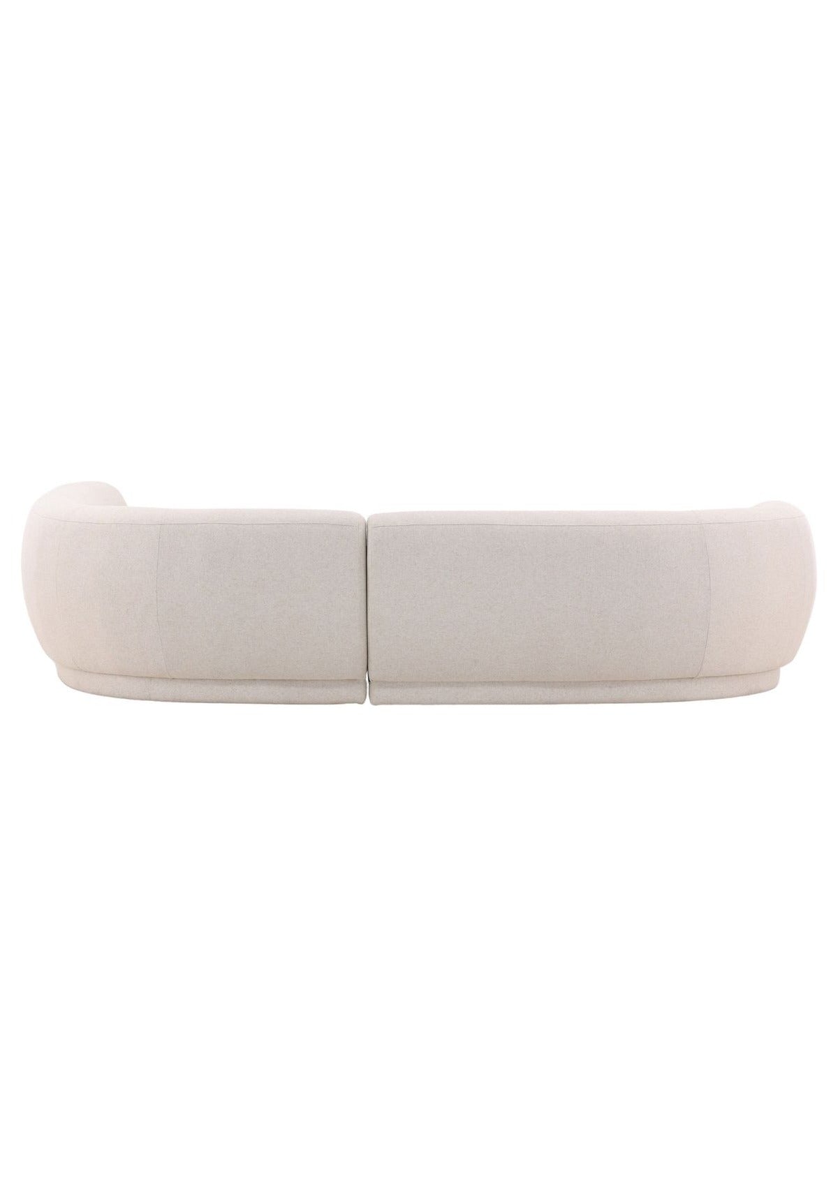Lake Chaise Sectional - Cream / Right Facing Chaise