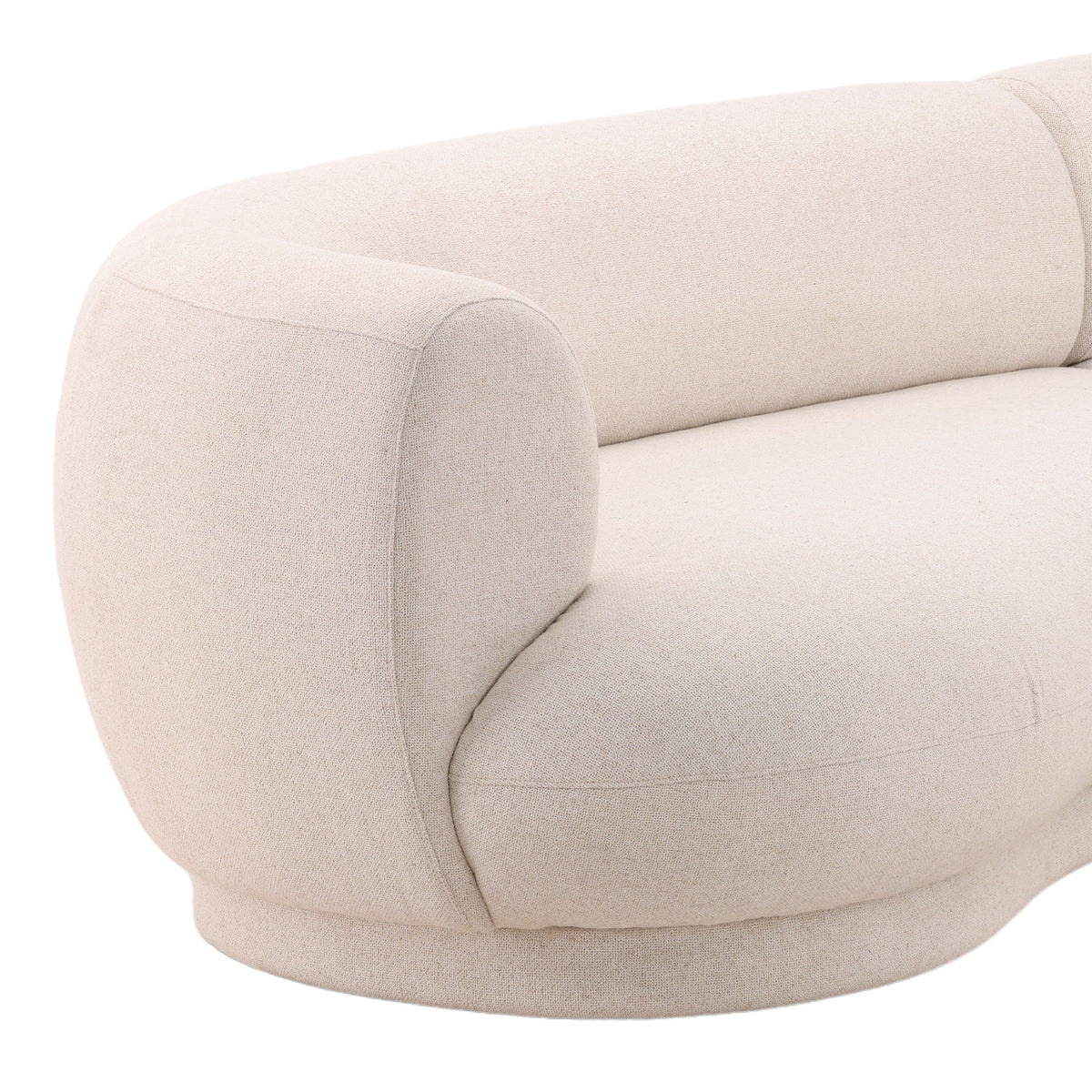 Lake Chaise Sectional - Cream / Right Facing Chaise