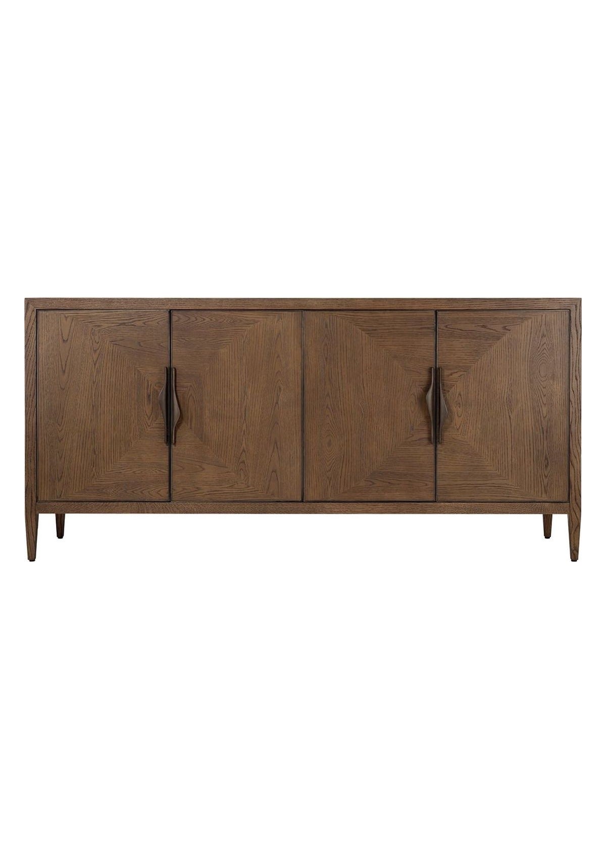 Landmark Four Door Credenza in Brown