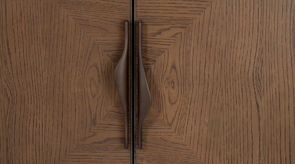 Landmark Four Door Credenza in Brown