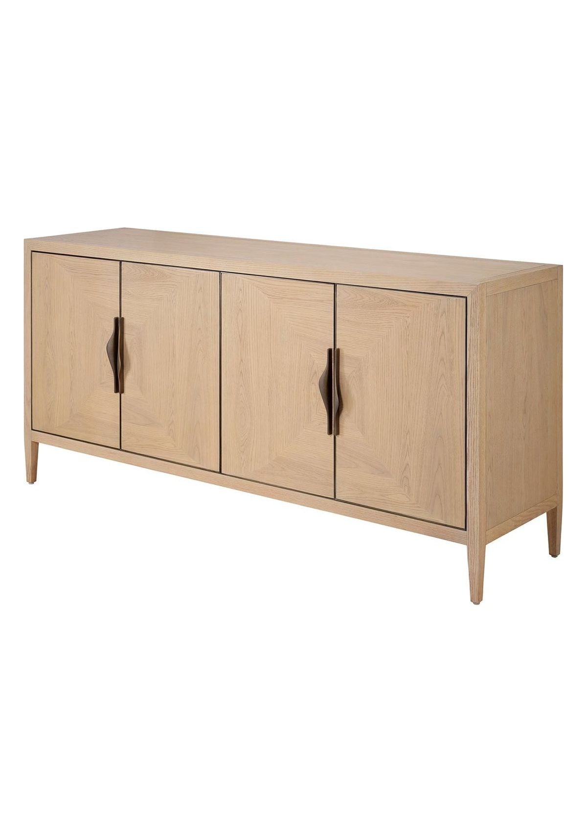 Landmark Four Door Credenza in Natural
