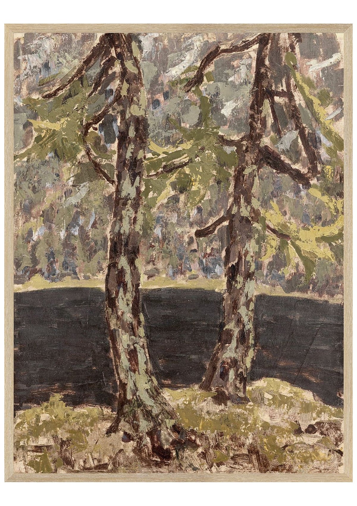 Larch Trees C. 1914 – Small